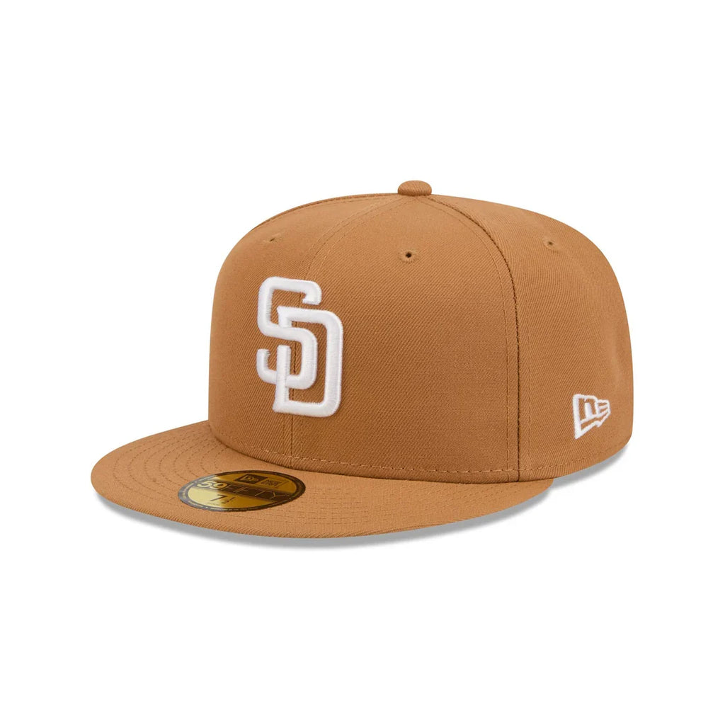 New Era San Diego Padres Basic 59FIFTY Fitted Hat - Bronze product image 2, provided for visual reference and product detail