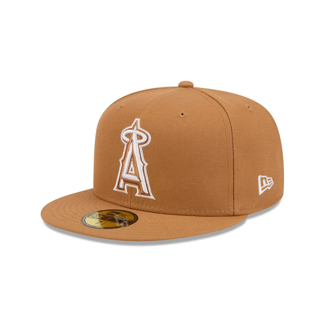 New Era Los Angeles Angels Basic 59FIFTY Fitted Hat - Bronze product image 2, provided for visual reference and product