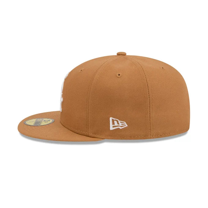 New Era Chicago White Basic 59FIFTY Fitted Hat-Bronze product image 4, provided for visual reference and product detail