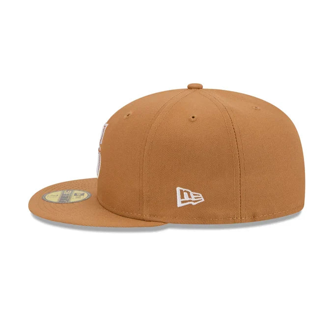 New Era Seattle Mariners Basic 59FIFTY Fitted Hat-Bronze product image 3, provided for visual reference and product detail