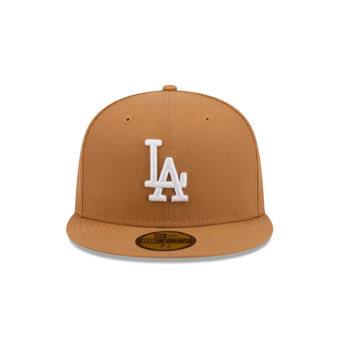 New Era Los Angeles Dodgers Basic 59FIFTY Fitted Hat - Bronze product image 3, provided for visual reference and product
