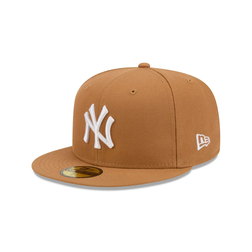 New Era New York Yankees Basic 59FIFTY Fitted Hat - Bronze product image 2, provided for visual reference and product detail