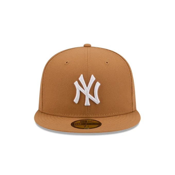 New Era New York Yankees Basic 59FIFTY Fitted Hat - Bronze product image 3, provided for visual reference and product detail