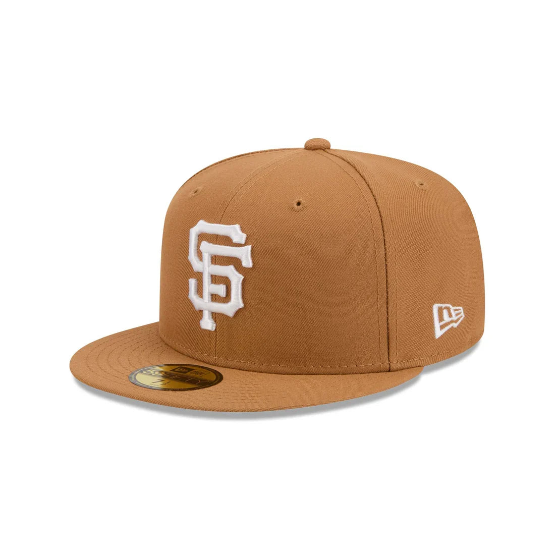 New Era San Francisco Giants Basic 59FIFTY Fitted Hat - Bronze product image 2, provided for visual reference and product