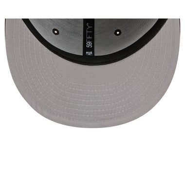 New Era Los Angeles Basic Dodgers 59FIFTY Fitted Hat - Brown product image 6, provided for visual reference and product