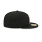 New Era Los Angeles Angels Black Basic 59FIFTY Fitted - Black/Red product image 5, provided for visual reference and product