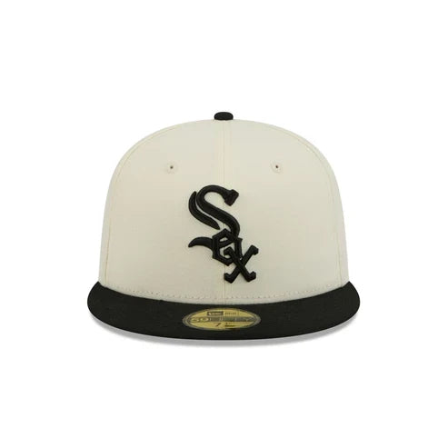 New Era Chicago White Sox 59Fifty - Egg/Black product image 3, provided for visual reference and product detail review