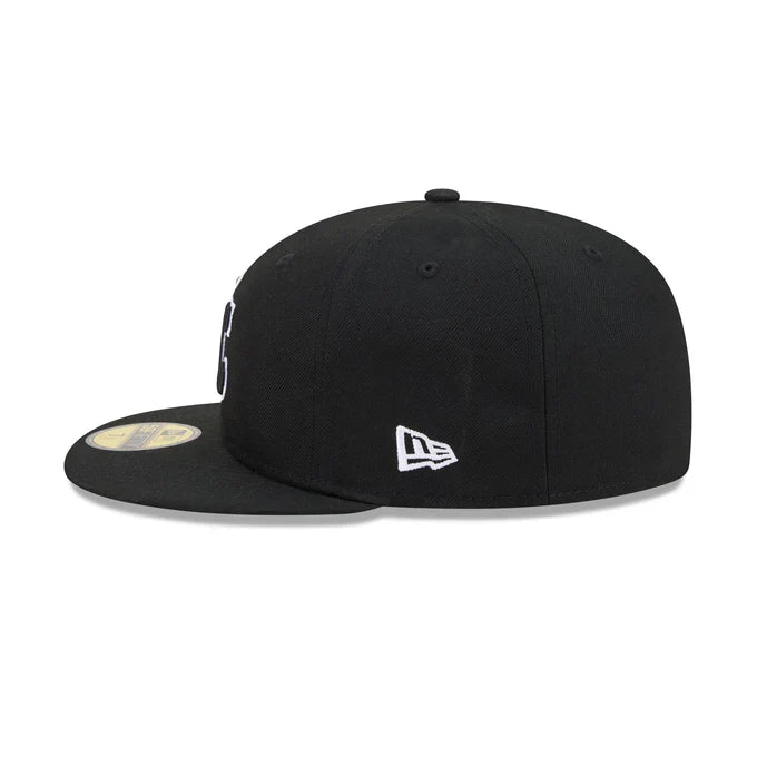 New Era Kansas City Wool 59Fifty Fitted - Black/White product image 4, provided for visual reference and product detail