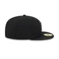 New Era Pittsburgh Pirates 59FIFTY Fitted Hat - BLK/WHITE product image 5, provided for visual reference and product detail