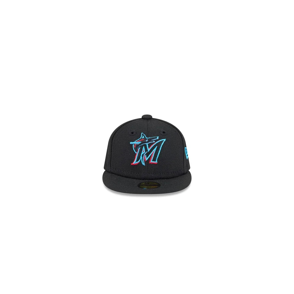 New Era Miami Marlins Mini 59Fifty Fitted product image 3, provided for visual reference and product detail review