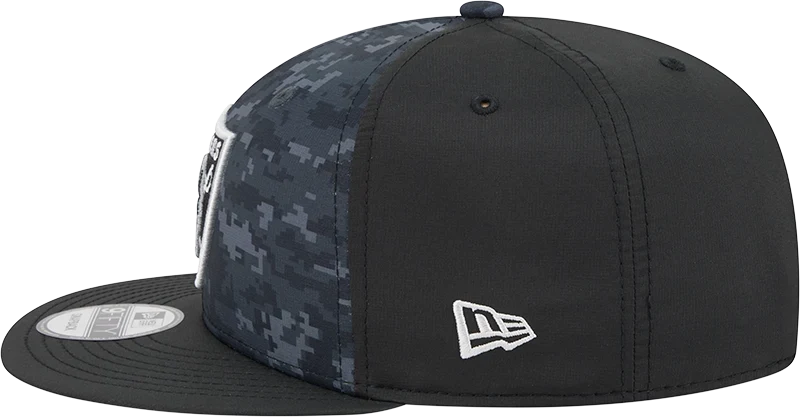 New Era Las Vegas Raiders 2026 Salute to Service 9FIFTY Snapback Hat product image 4, provided for visual reference and