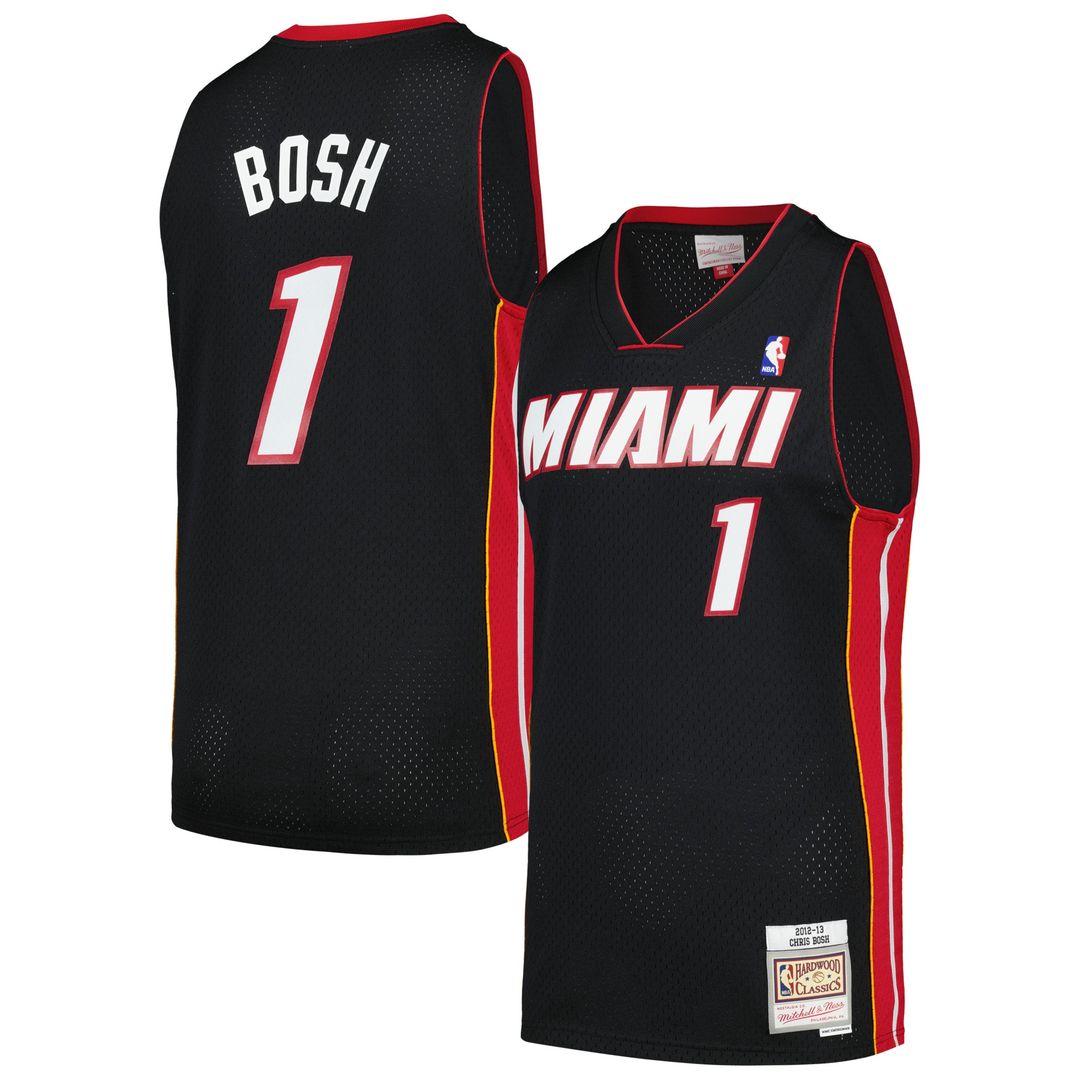 Miami Heat Chris Bosh Mitchell & Ness 2012/13 Hardwood product image 1