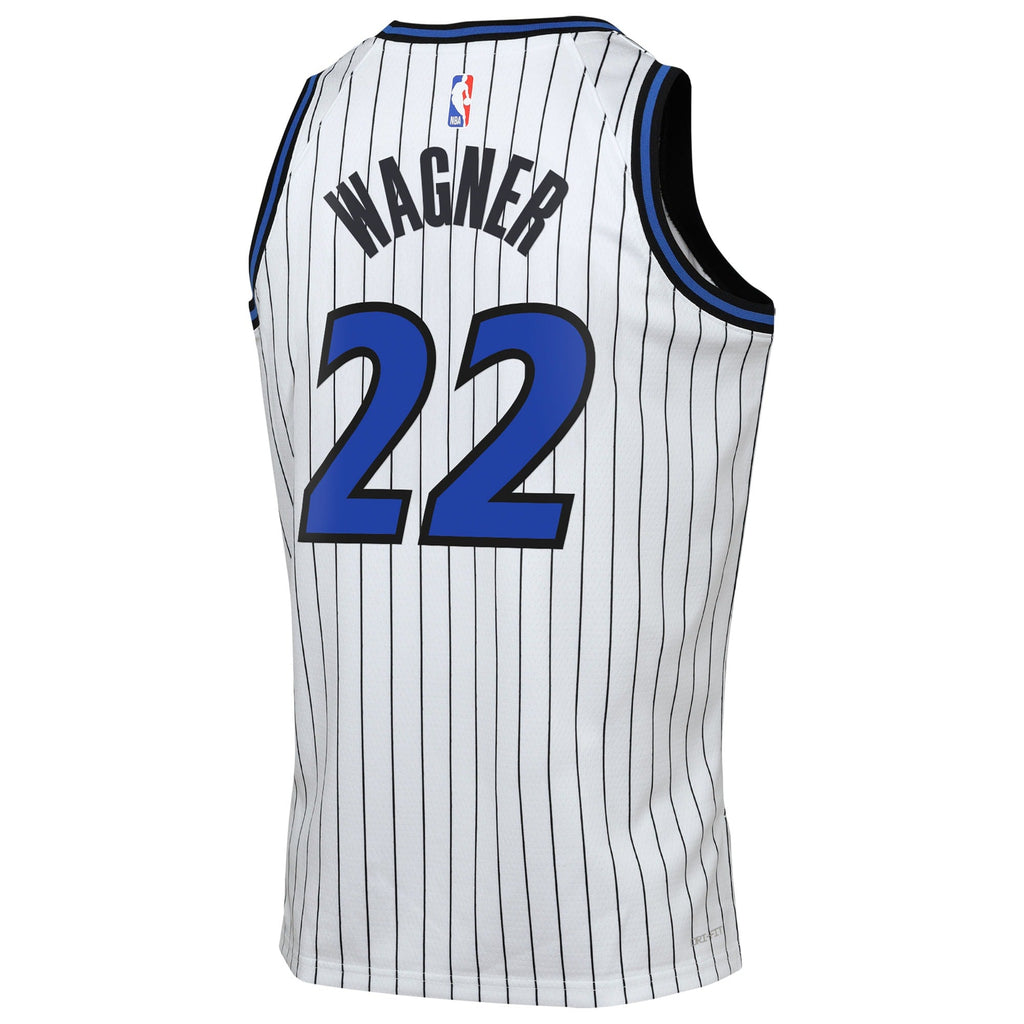 Franz Wagner Orlando Magic Association Edition Replica Swingman Jersey - White - Youth product image 4, provided for visual