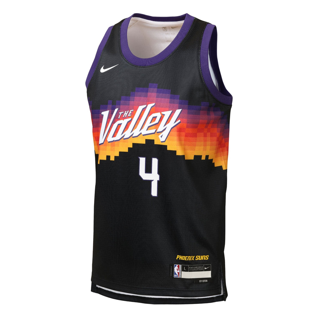 Jalen Green Phoenix Suns 2025/26 City Edition Swingman Jersey - Black - Youth product image 3, provided for visual reference