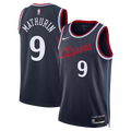 Bennedict Mathurin Los Angeles Clippers Icon Edition Replica Swingman Jersey - Navy - Youth product image 1, provided for