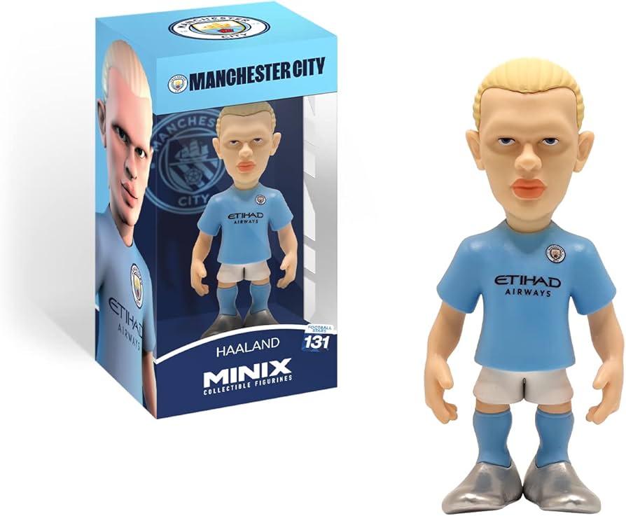 Minix 12 Cm Haaland Manchester City Figure product image 1, provided for visual reference and product detail review