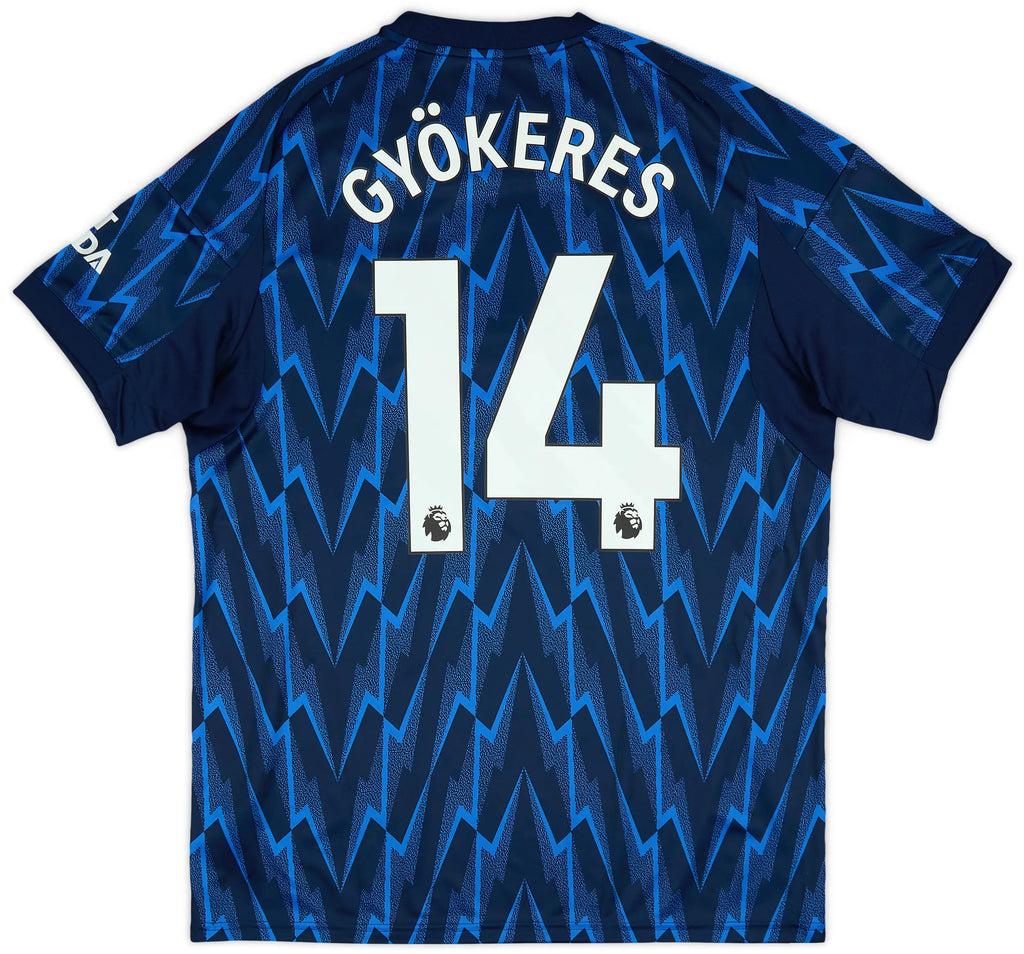 25/26 Arsenal Away Jersey Gyokeres #14 product image 1, provided for visual reference and product detail review