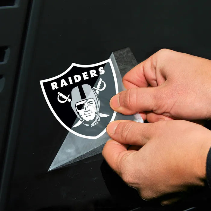 Las Vegas Raiders Perfect Cut Color Decal 4" x 4" product image 2, provided for visual reference and product detail review