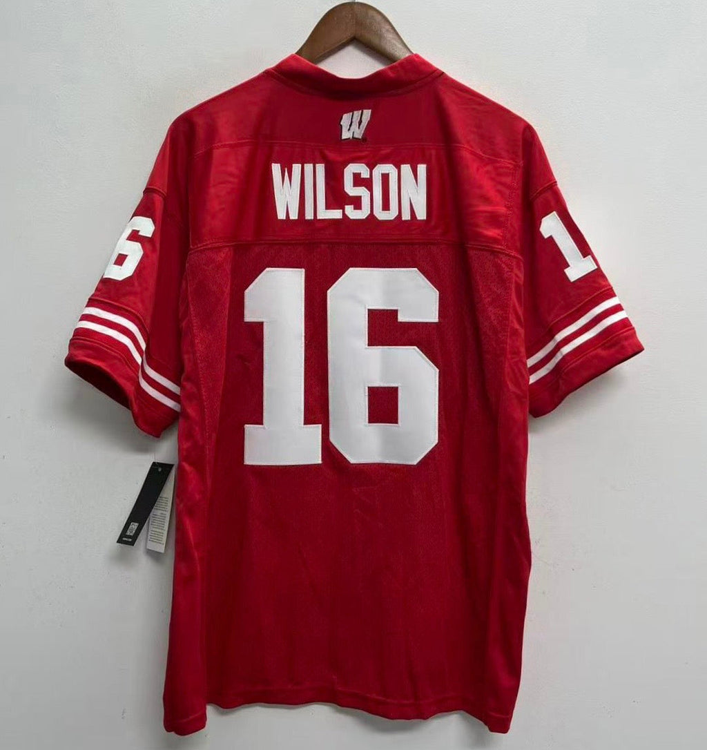 Russell Wilson Wisconsin Badgers Official NCAA Jersey Adidas product image 2