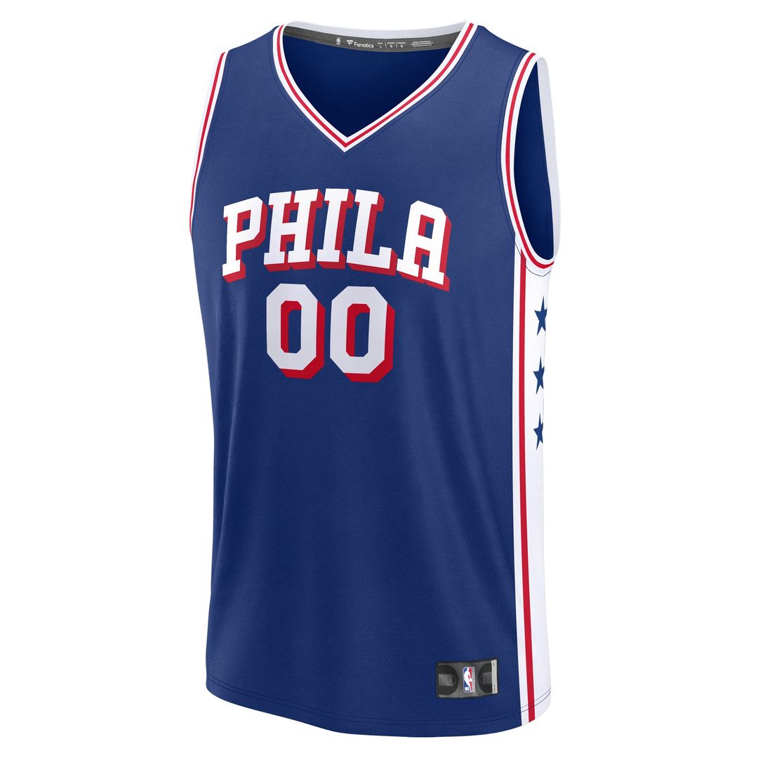 Philadelphia 76ers Fanatics Fast Break Custom Jersey - Icon product image 2