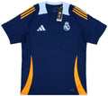 24/25 REAL MADRID adidas TRAINING SHIRT product image 1, provided for visual reference and product detail review