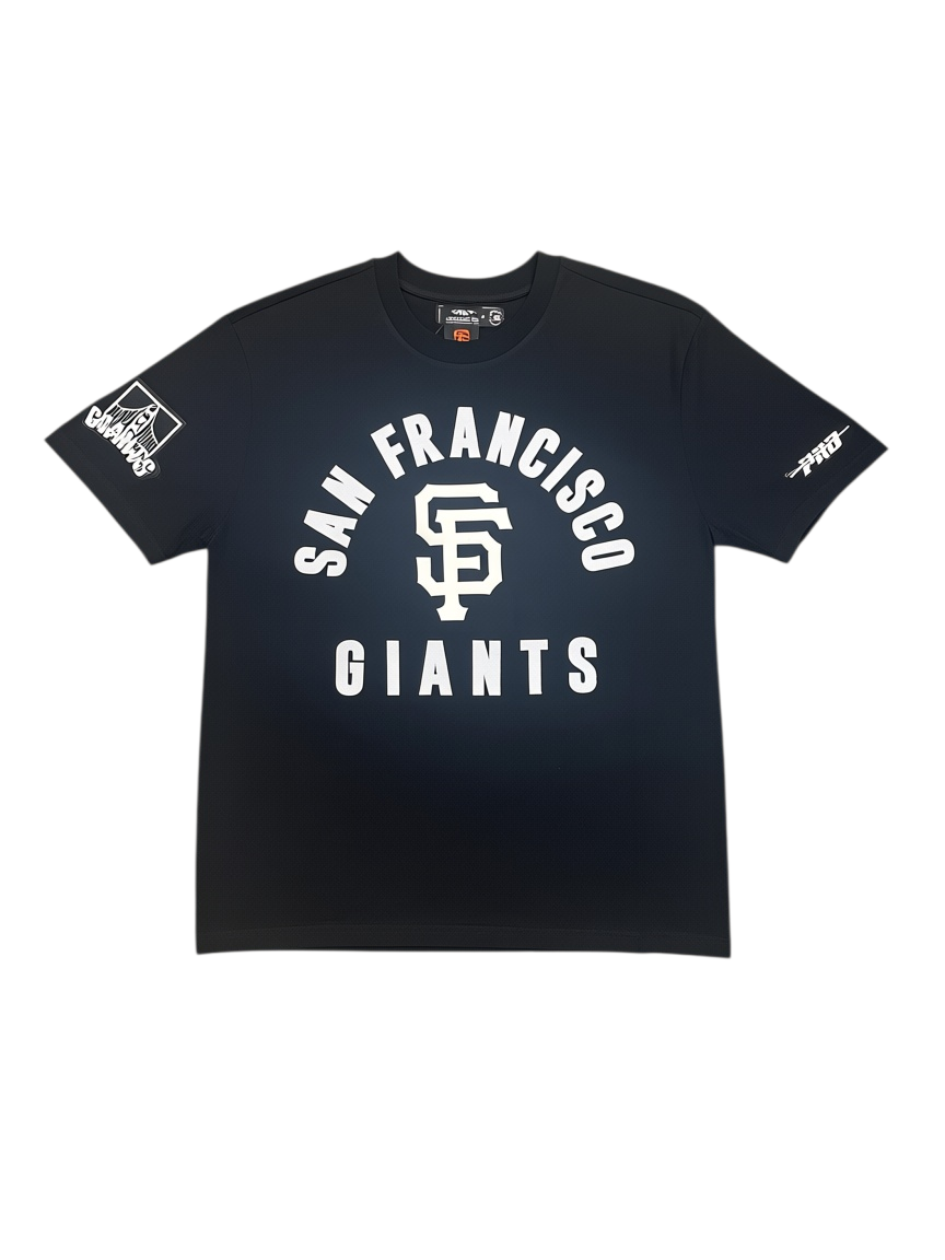 Pro Standard Men San Francisco Giants T-Shirt-Black product image 1, provided for visual reference and product detail review