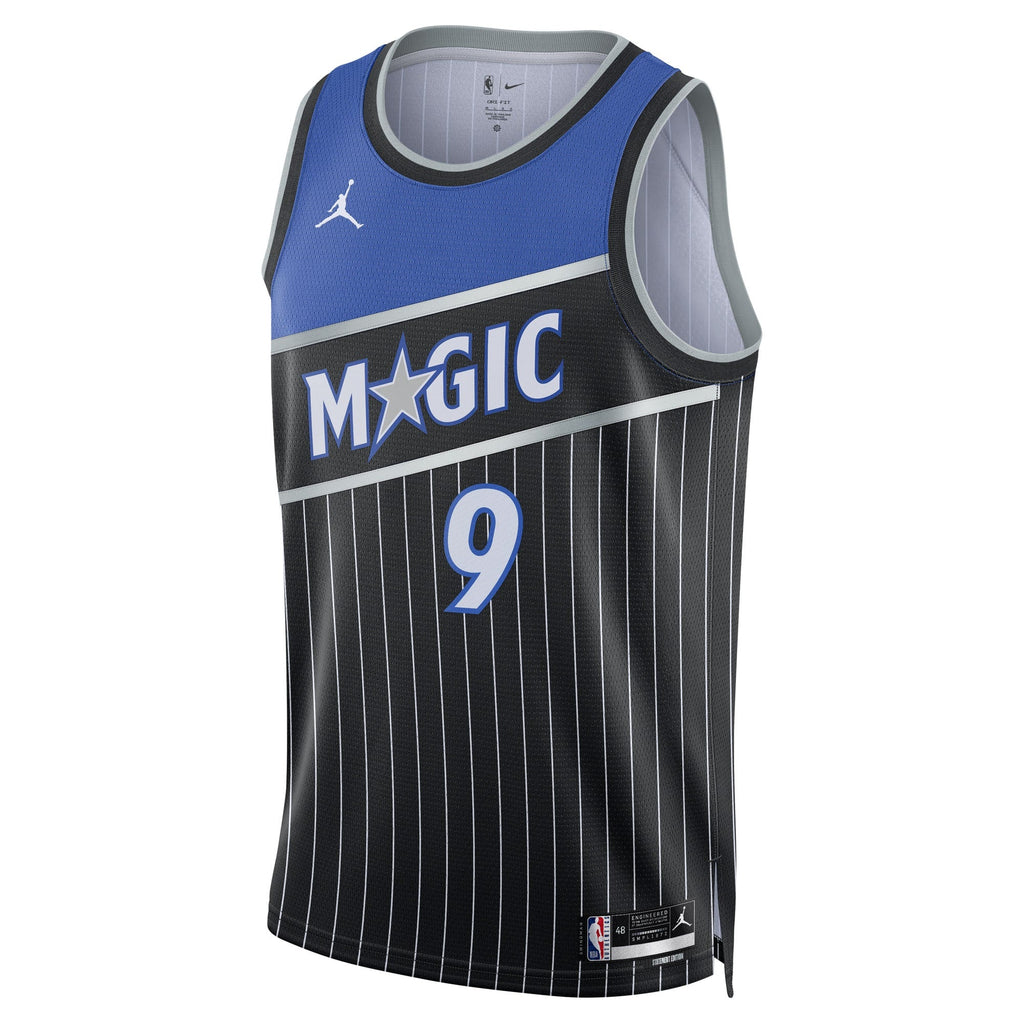 Nikola Vučević Orlando Magic Statement Edition Jersey - Black - Unisex product image 3, provided for visual reference and