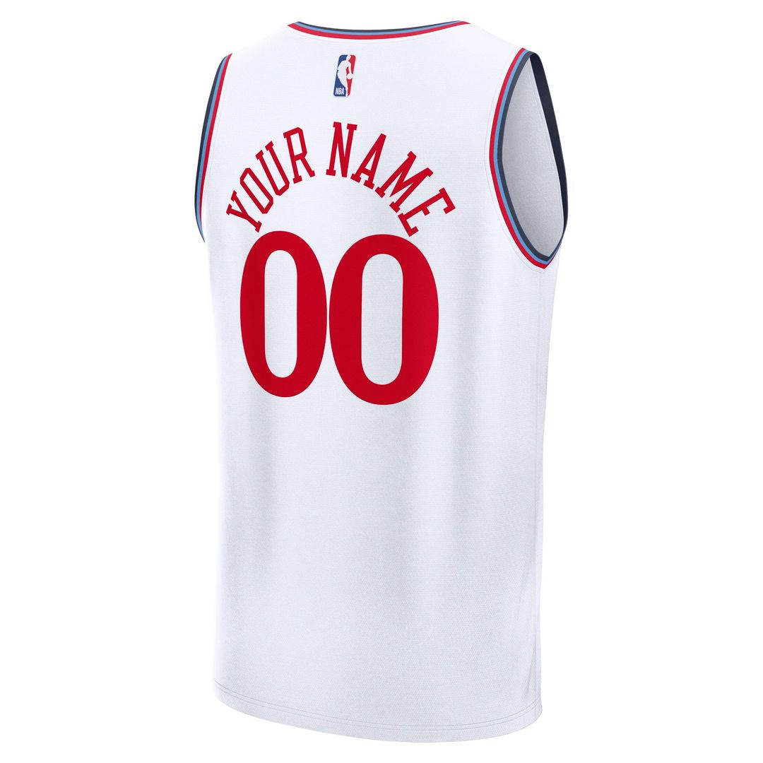 LA Clippers Fanatics Fast Break Custom Jersey - Statement product image 9