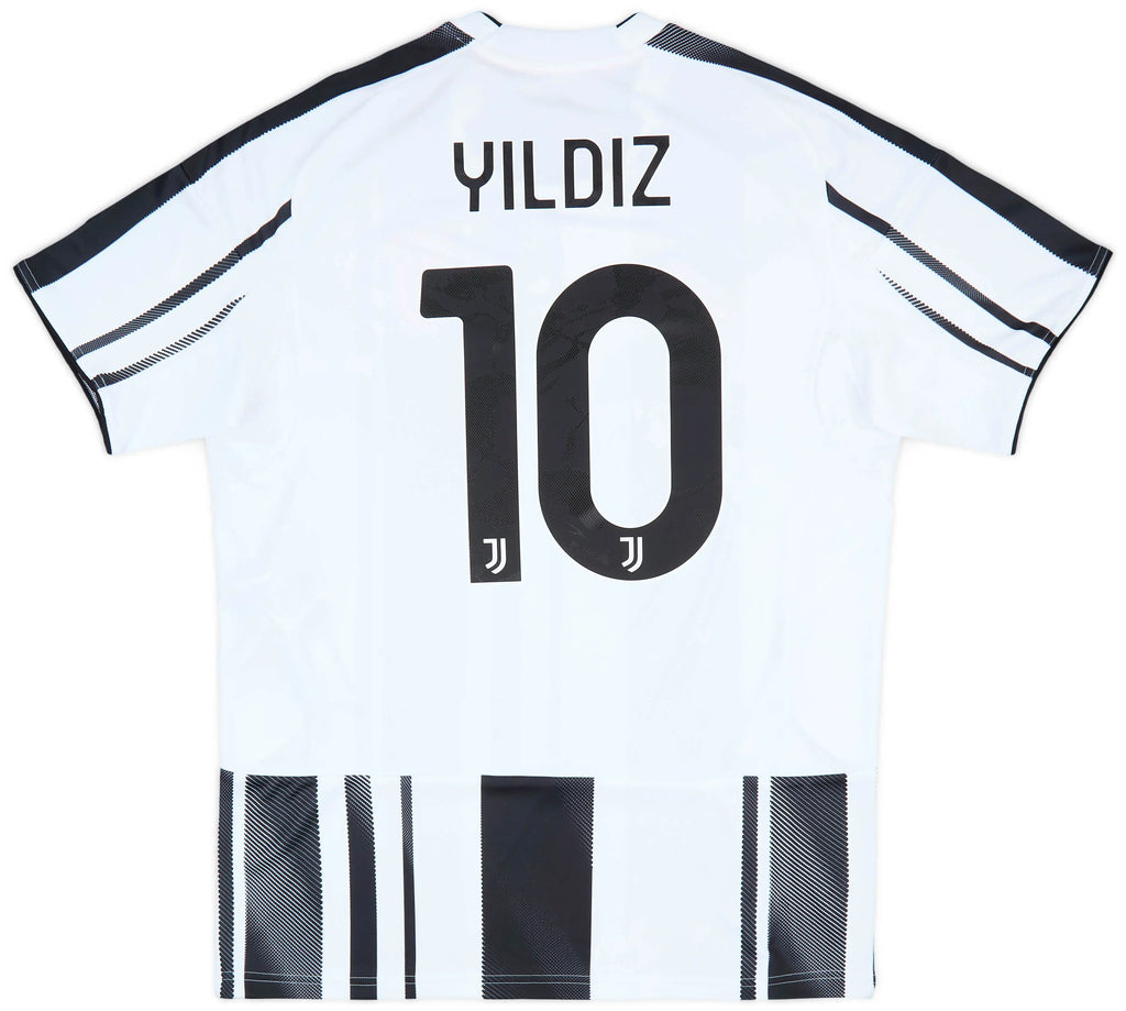 25/26 Juventus Home Jersey Yildiz #10 product image 1, provided for visual reference and product detail review