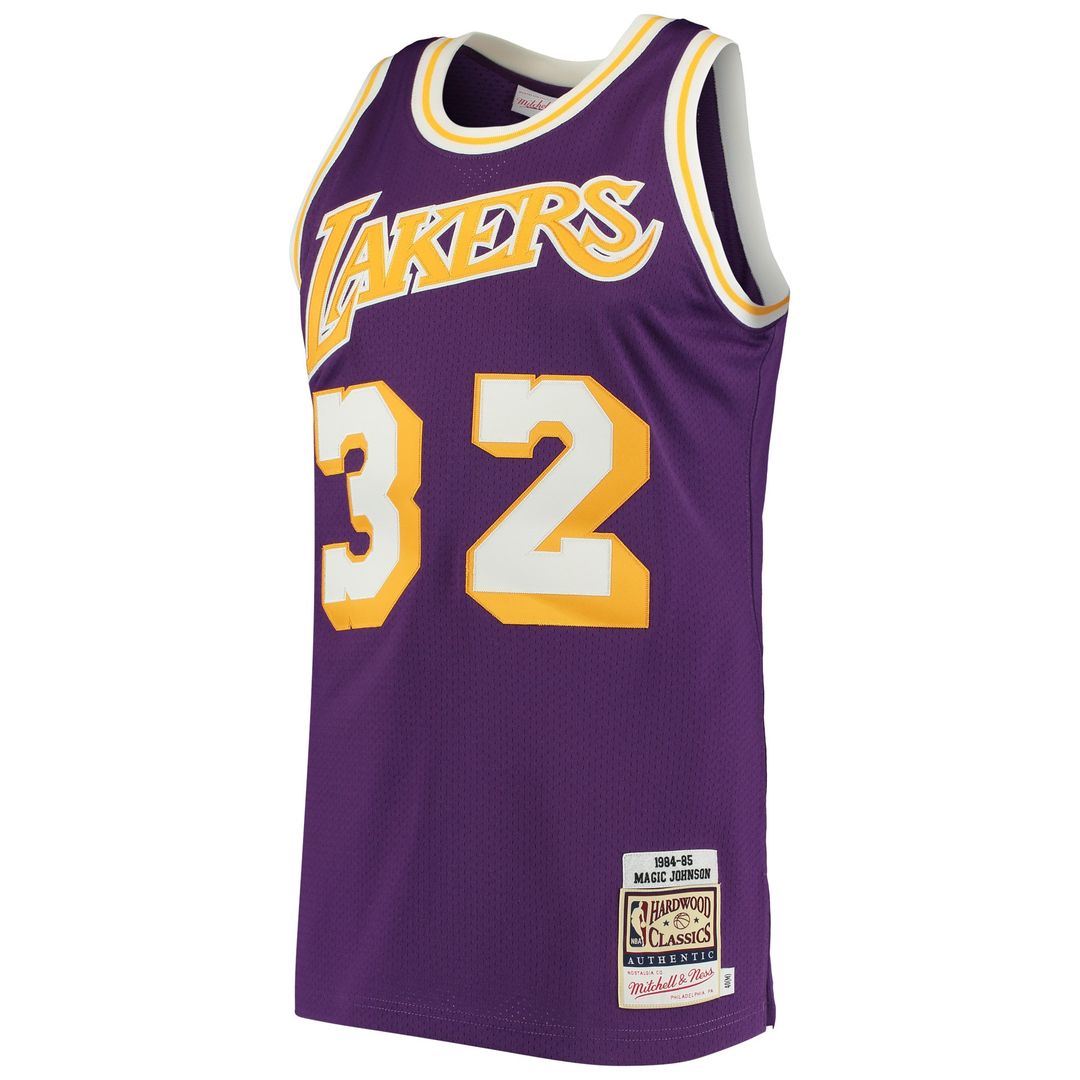Los Angeles Lakers Magic Johnson Mitchell & Ness 1984/85 product image 2