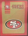 San Francisco 49ers NFL 60" x 80" Plush Throw Blanket, Soft & Warm product image 1, provided for visual reference and