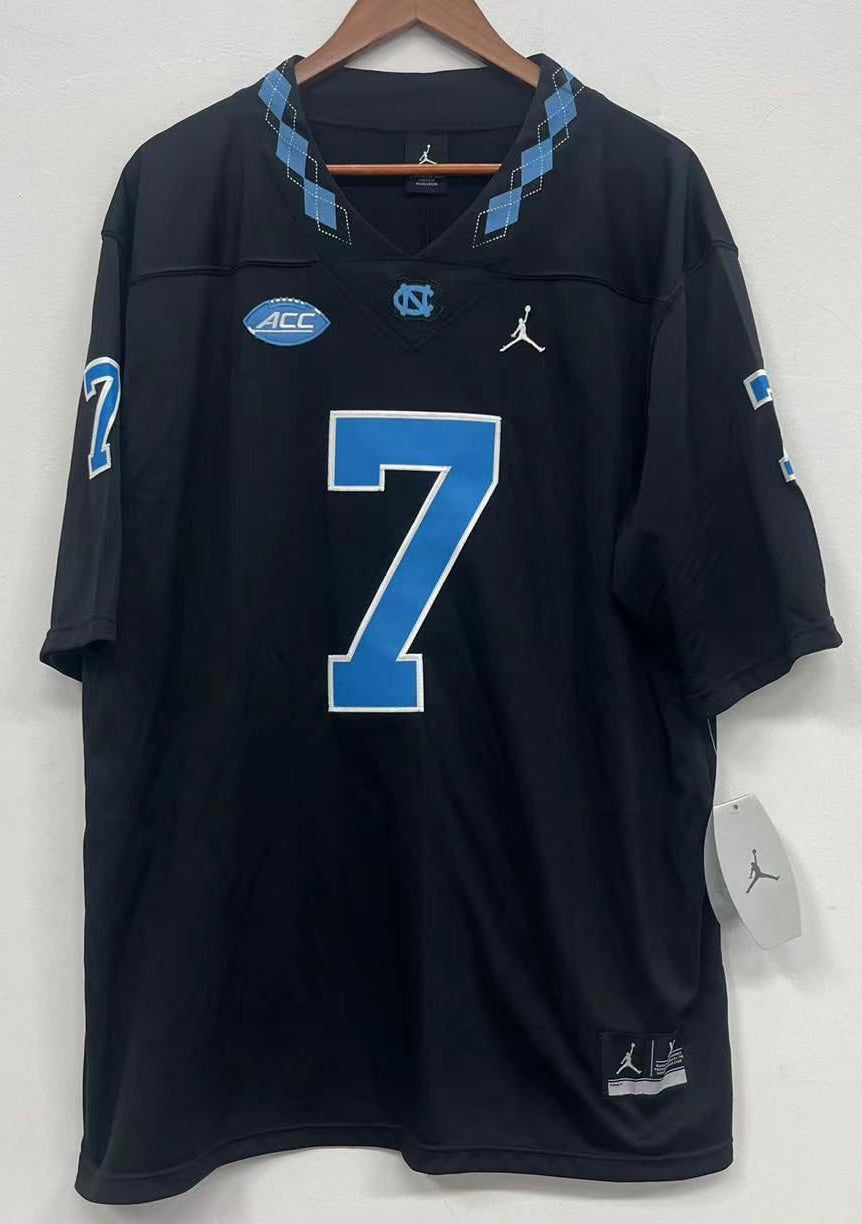 Sam Howell North Carolina Tar Heels Jersey Black product image 2