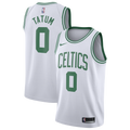 Jayson Tatum Boston Celtics Association Edition Swingman Jersey - White - Youth product image 1, provided for visual