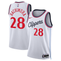 Rui Hachimura Los Angeles Clippers Association Edition Replica Swingman Jersey - White - Unisex product image 1, provided