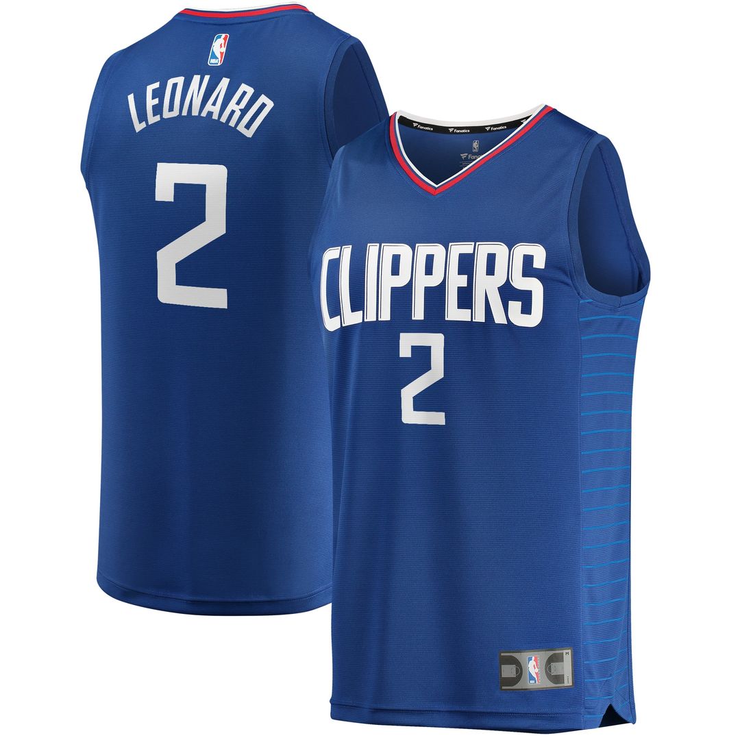 LA Clippers Kawhi Leonard Fanatics Youth 2019/20 Fast Break product image 1