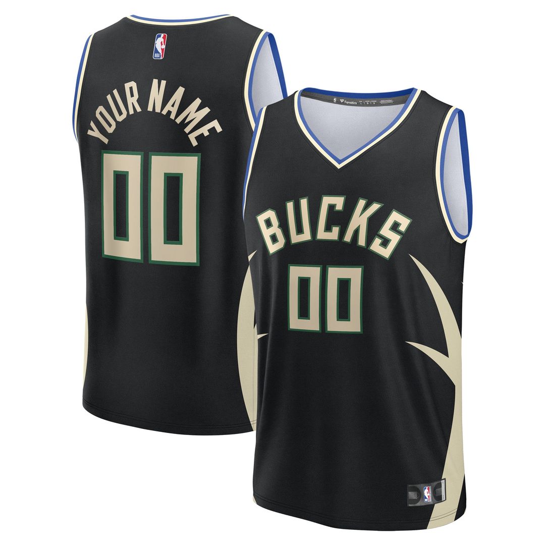 Milwaukee Bucks Fanatics Youth Fast Break Custom Replica product image 7