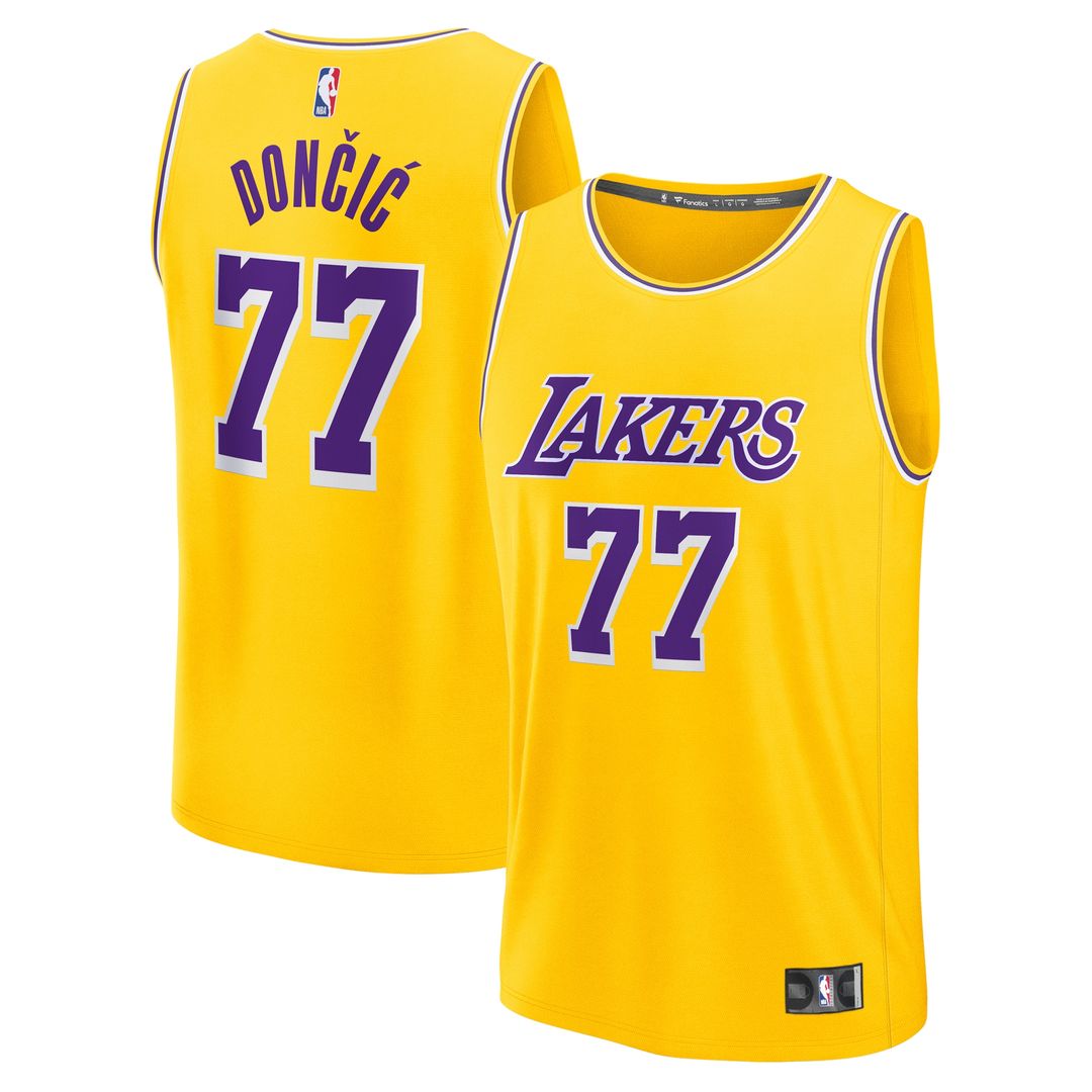 Los Angeles Lakers Luka Dončić Fanatics Fast Break Replica product image 1