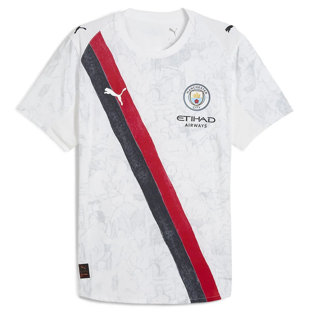 25/25 Manchester United Authentic Kidsuper Jersey product image 1, provided for visual reference and product detail review