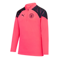 Manchester City Pink Training 1/4 Fleece product image 1, provided for visual reference and product detail review