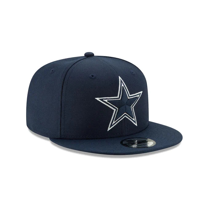 New Era Dallas Cowboys 9FIFTY Snapback Hat-Navy product image 1, provided for visual reference and product detail review