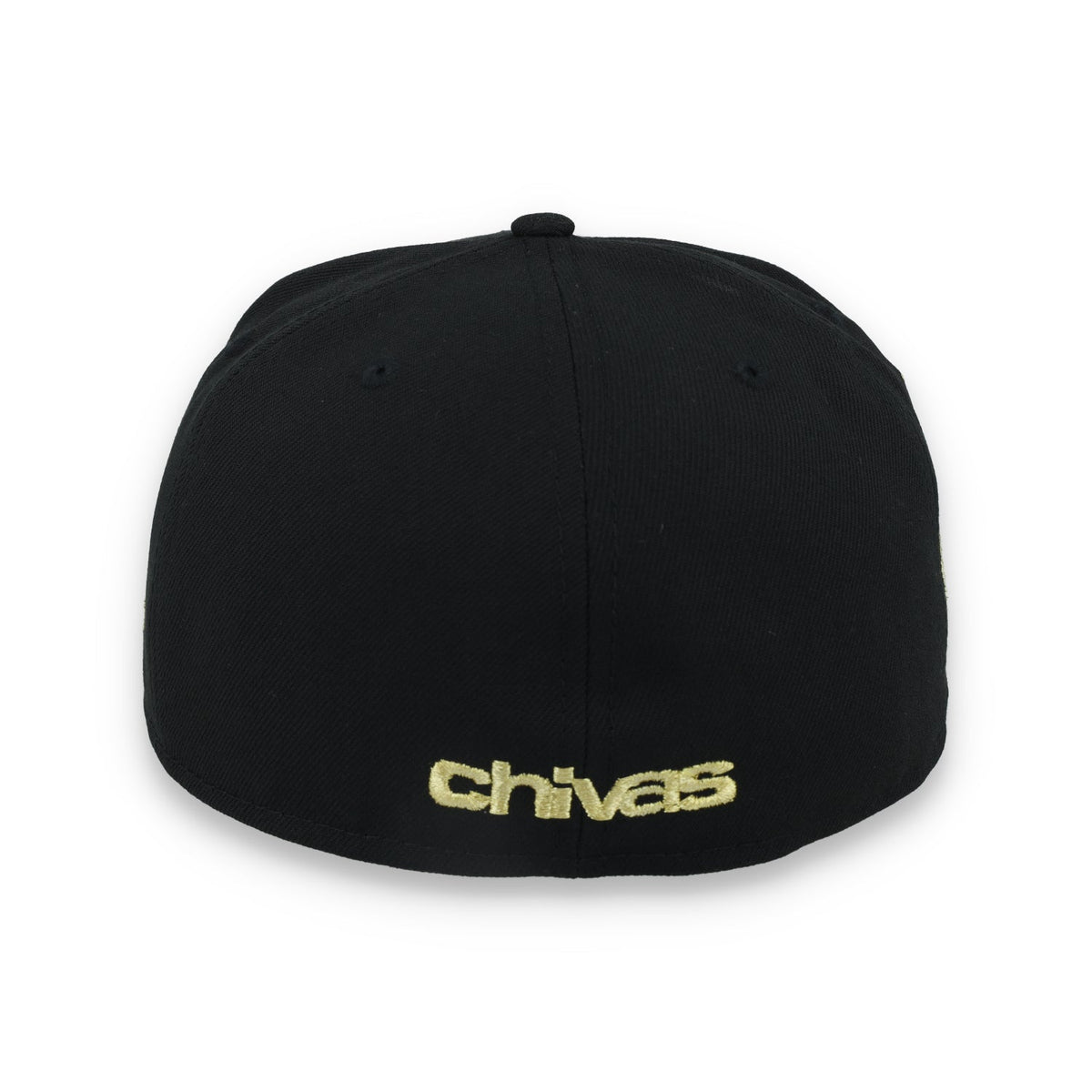 New Era Chivas de Guadalajara Goat Logo 59FIFTY Fitted Hat-Black/Gold product image 6, provided for visual reference and