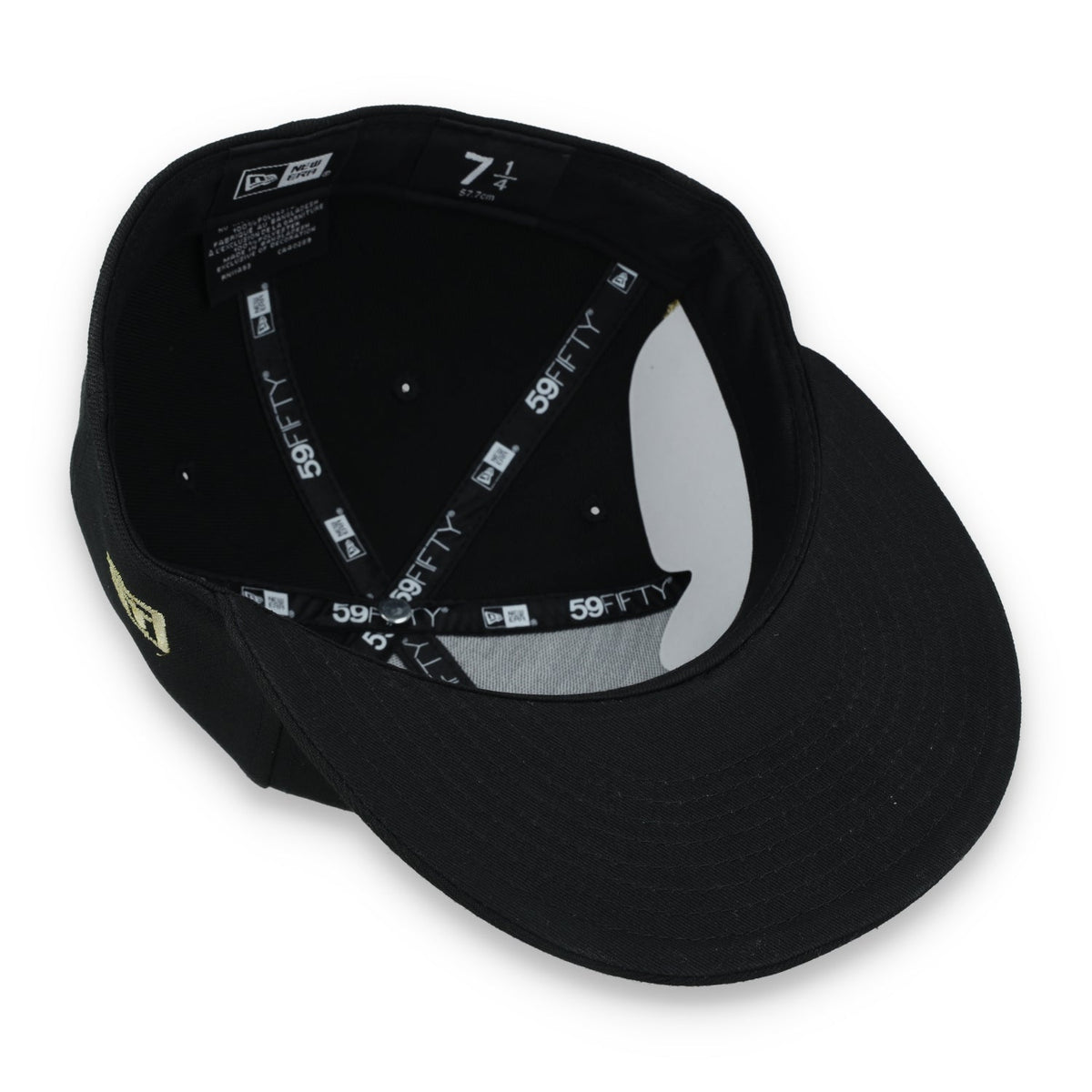 New Era Chivas de Guadalajara Goat Logo 59FIFTY Fitted Hat-Black/Gold product image 7, provided for visual reference and