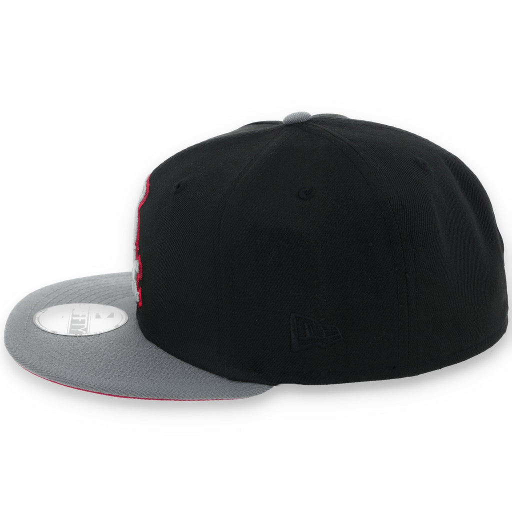 New Era Chicago White Sox All Star Side Patch Metallic 59FIFTY Fitted Hat- Black/Grey/Red product image 4, provided for
