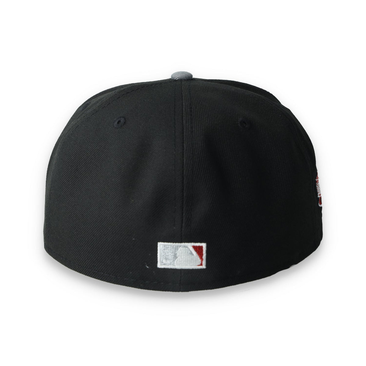 New Era Pittsburgh Pirates World Series Side Patch Metallic 59FIFTY Fitted Hat- Black/Grey/Red product image 4, provided for