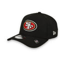 NEW ERA ORIGINAL SAN FRANCISCO 49ER 9-FORTY A-FRAME Snapback- BLACK product image 1, provided for visual reference and
