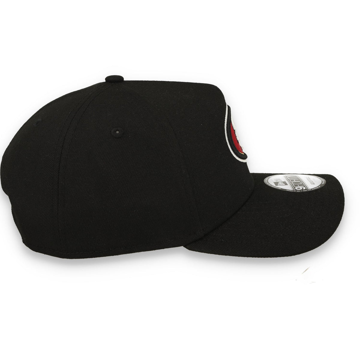 NEW ERA ORIGINAL SAN FRANCISCO 49ER 9-FORTY A-FRAME Snapback- BLACK product image 5, provided for visual reference and
