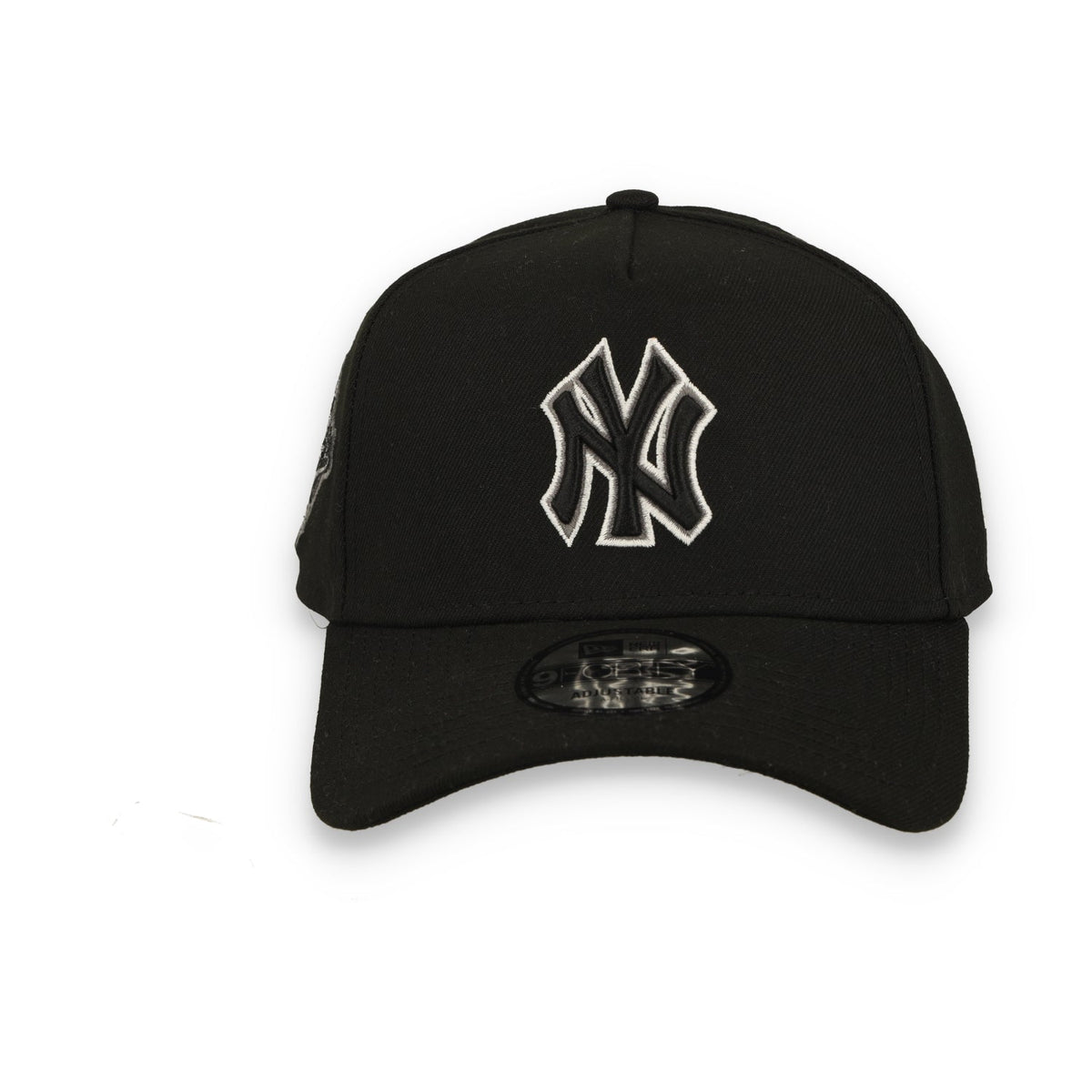 New Era New York Yankees 1999 World Series Side Patch A Frame 9FORTY Adjustable Hat-Black/White product image 3, provided