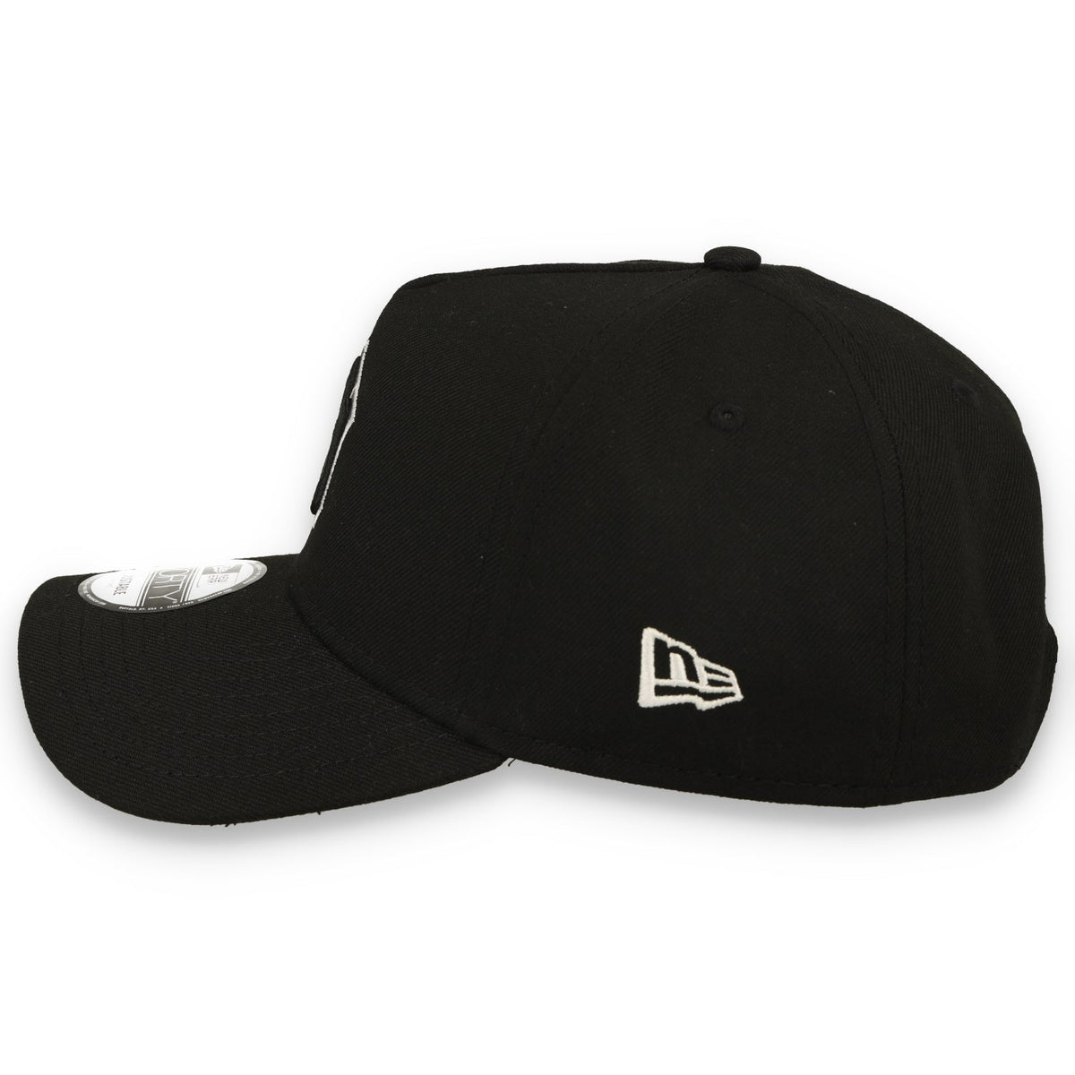 New Era New York Yankees 1999 World Series Side Patch A Frame 9FORTY Adjustable Hat-Black/White product image 5, provided