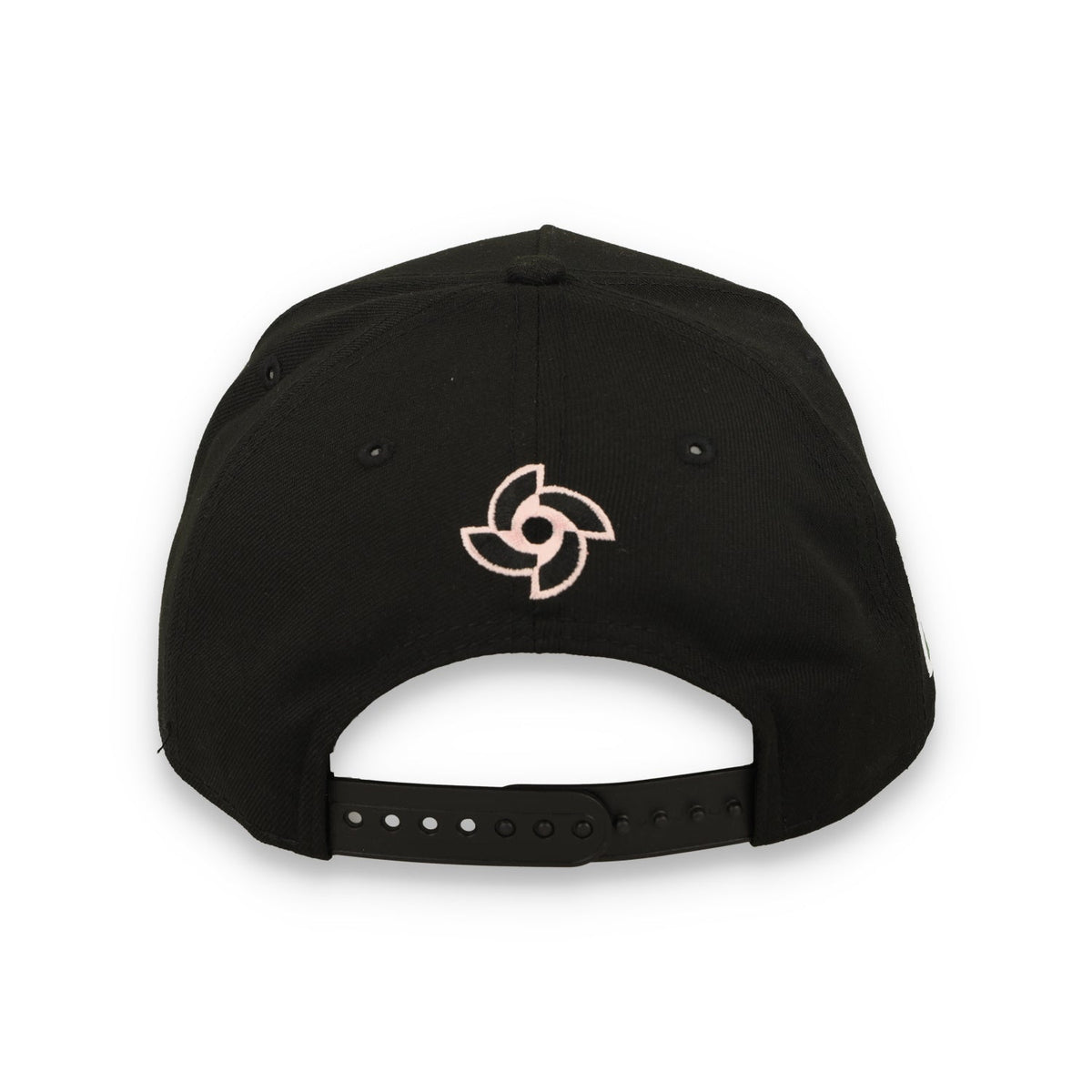 New Era Mexico WBC 9FORTY A-Frame Snapback Hat-Black/Pink product image 6, provided for visual reference and product detail