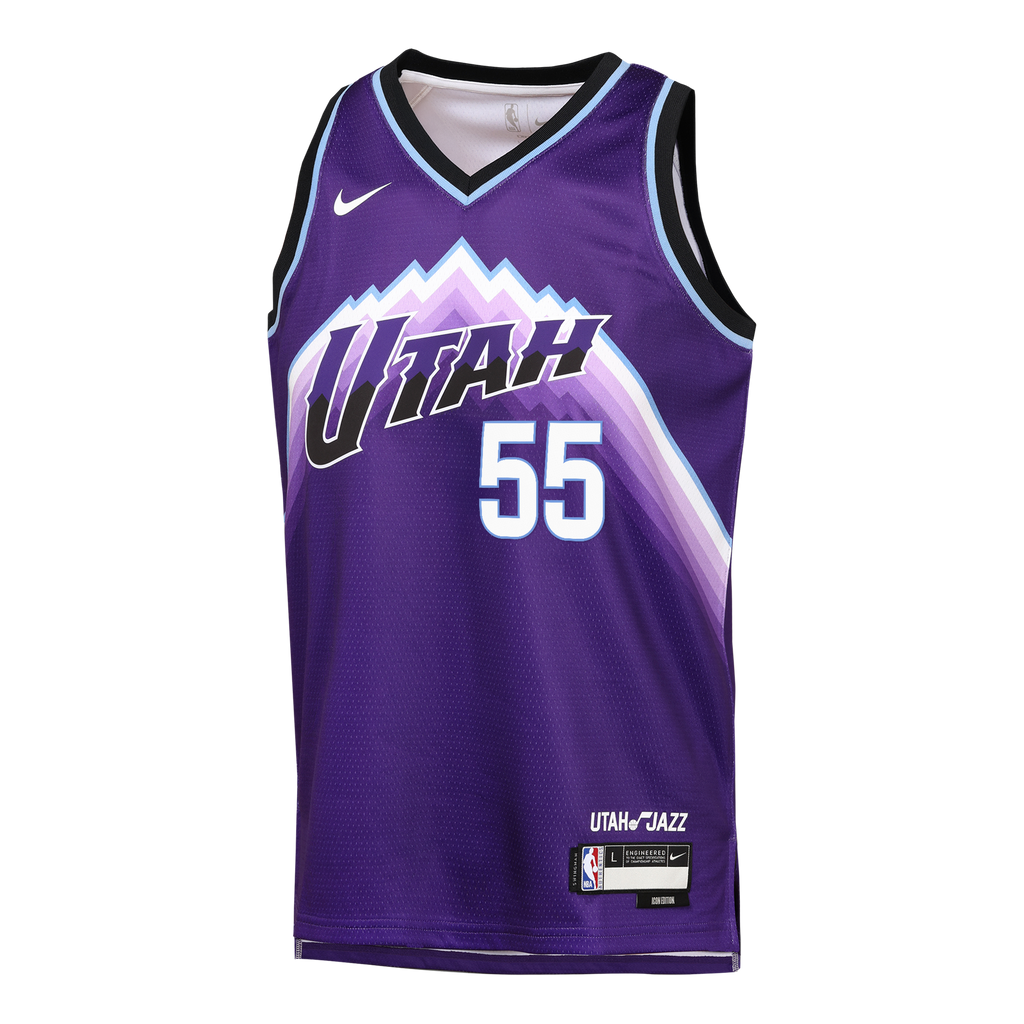 John Konchar Utah Jazz Icon Edition Replica Swingman Jersey - Purple - Youth product image 3, provided for visual reference
